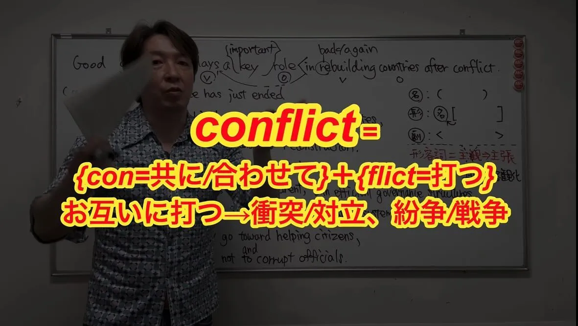 【英語長文を読む→構文/語彙/読解力全て強化！】